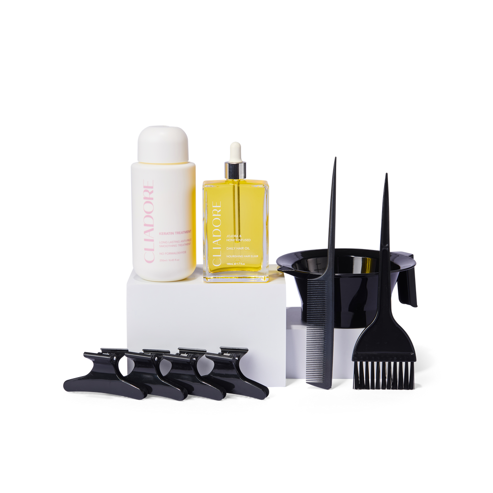 Keratin Kit + Hair Oil Duo