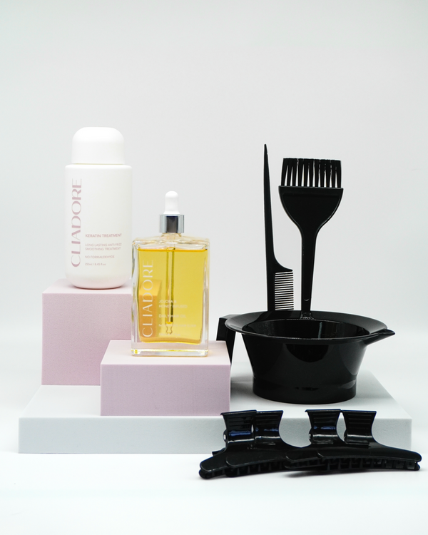 Keratin Kit + Hair Oil Duo